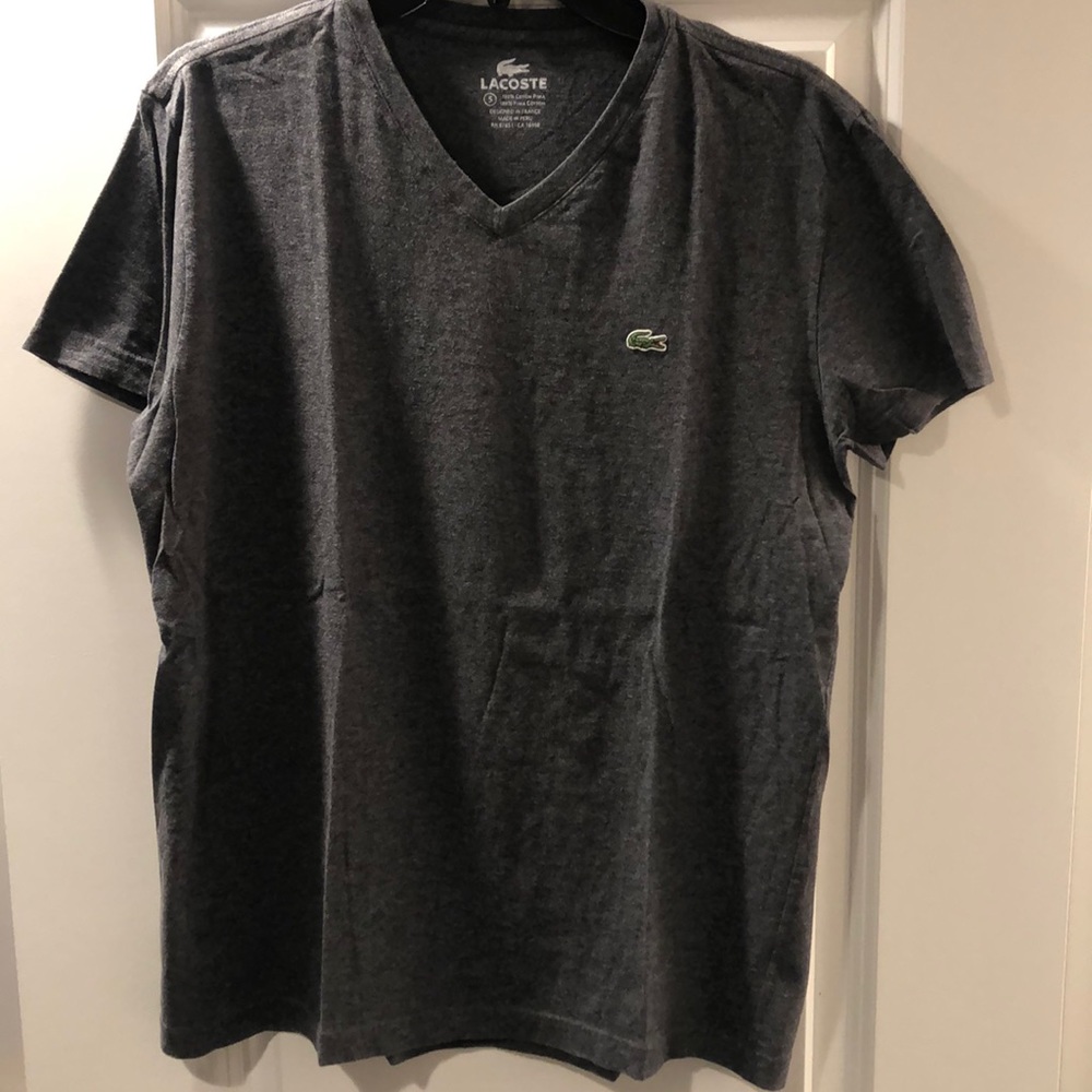 Men’s short sleeve Pima cotton Lacoste t-shirt